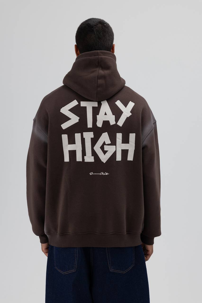 HOODIES STAY HIGH BROWN