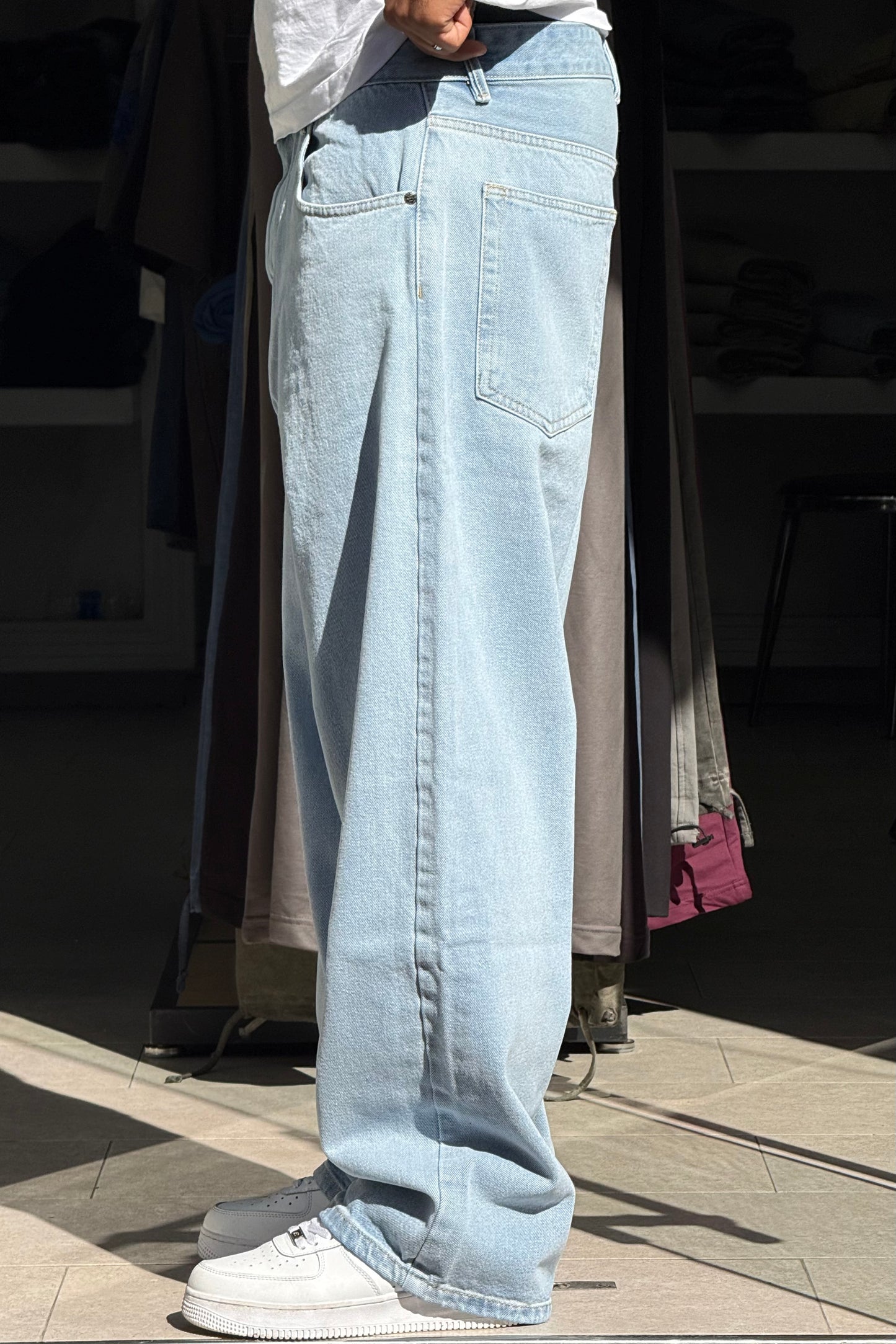 BAGGY JEANS L'INTROUVABLE (DELAVE)