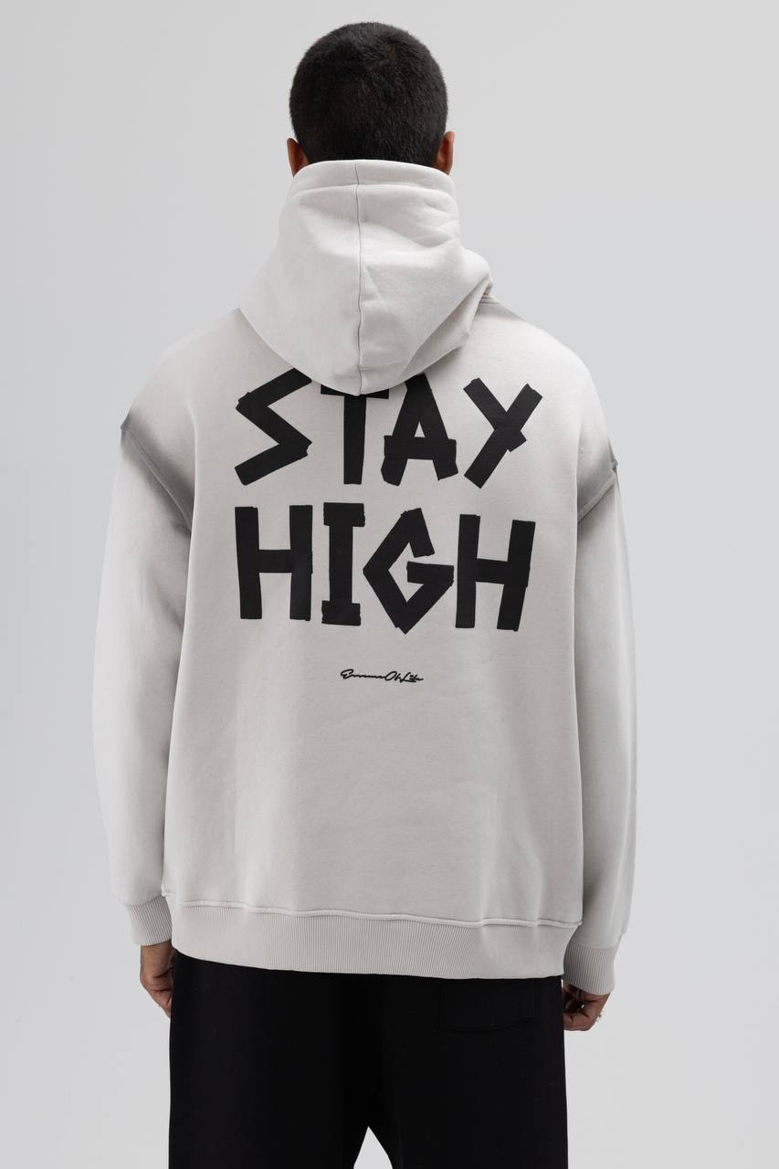 HOODIES STAY HIGH WHITE