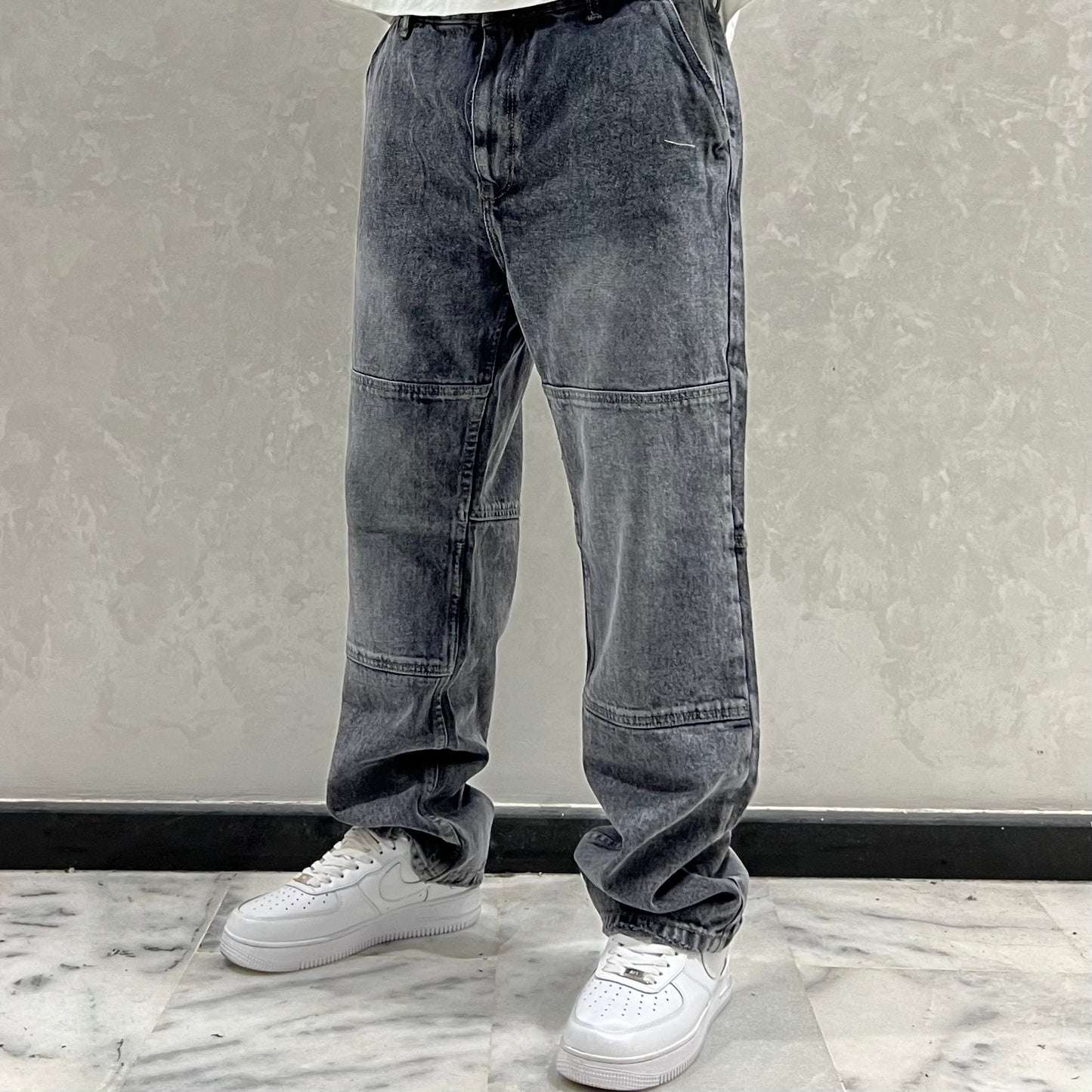 BAGGY JEANS LAVA (GRIS)