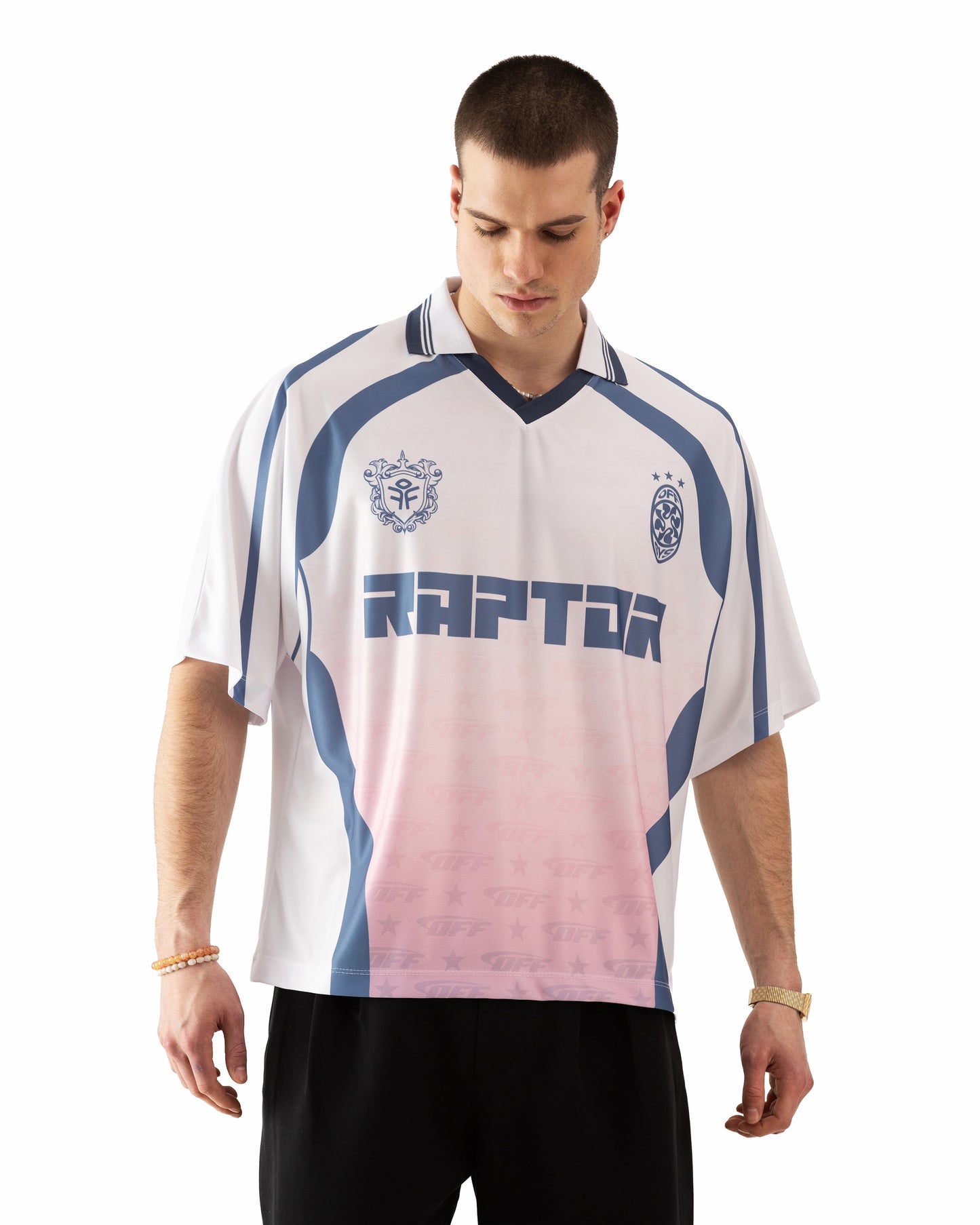 AMERICAN T-SHIRT RAPTOR WHITE 8891