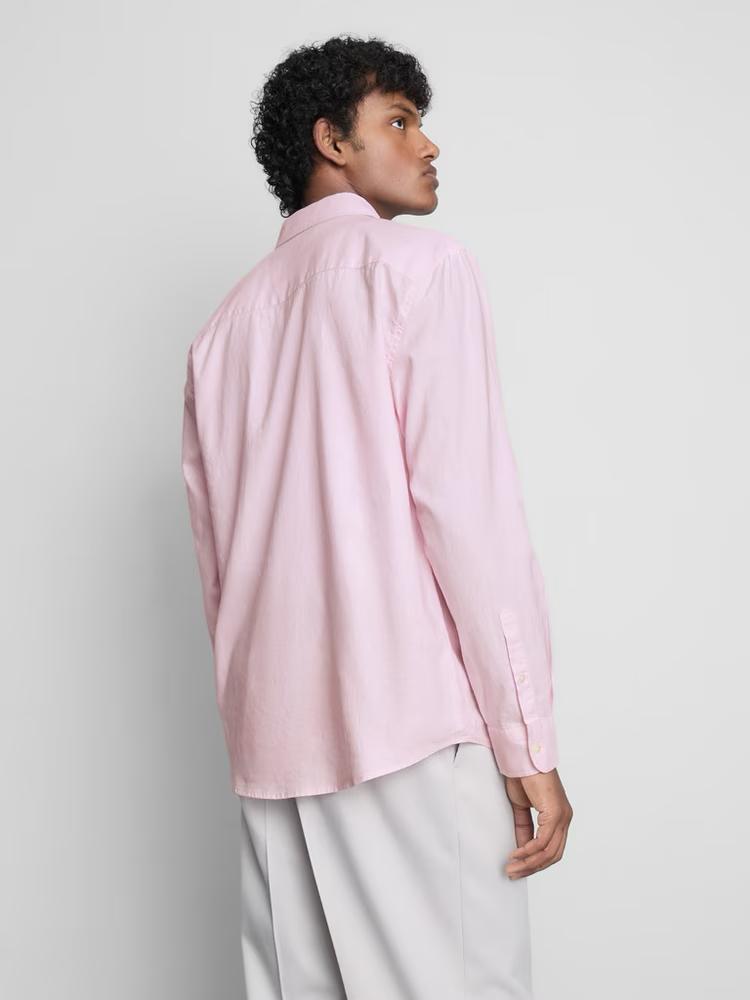 CHEMISE LIN VM PINK V40-54