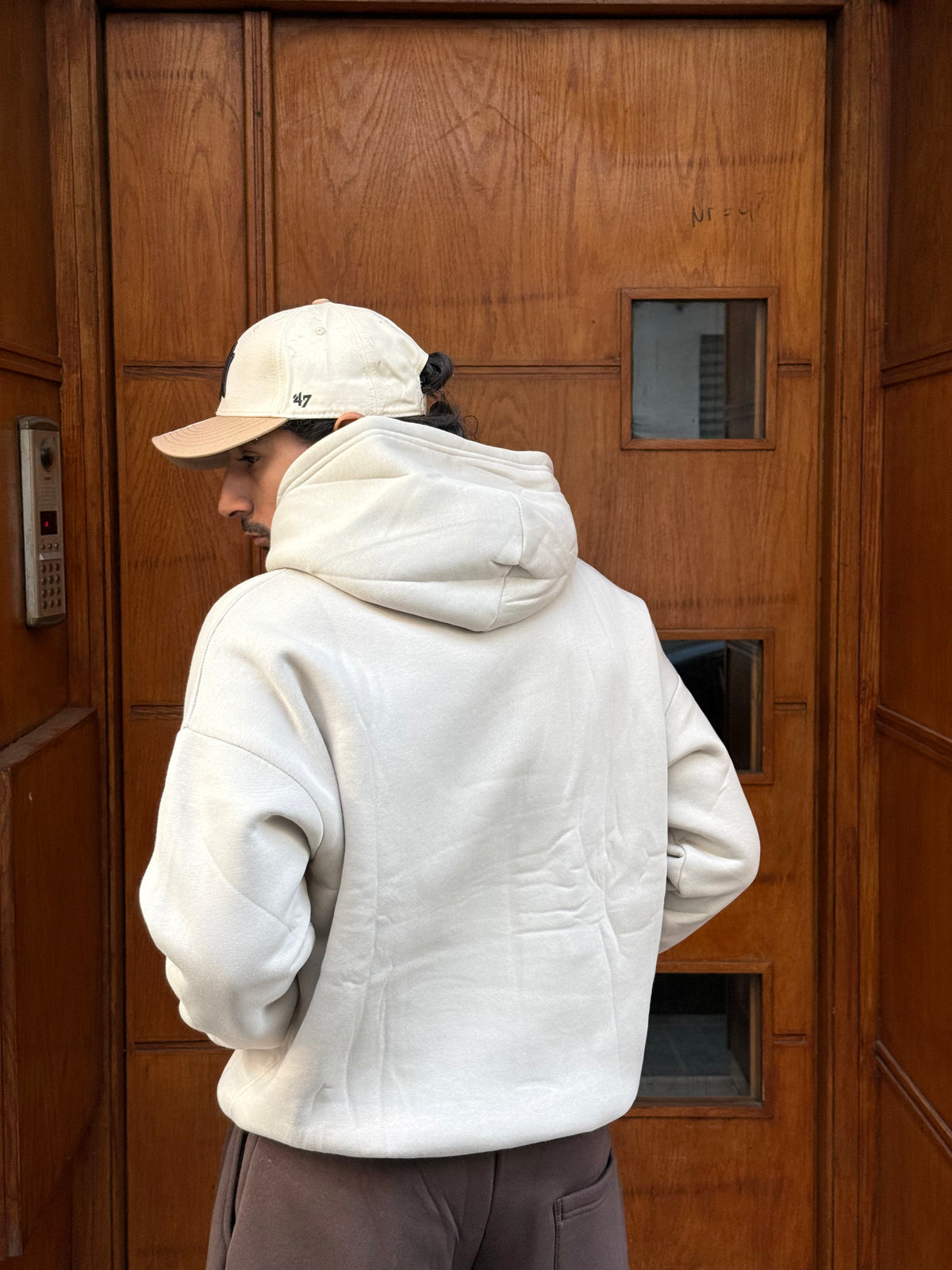 HOODIES BASIC BEIGE OVX