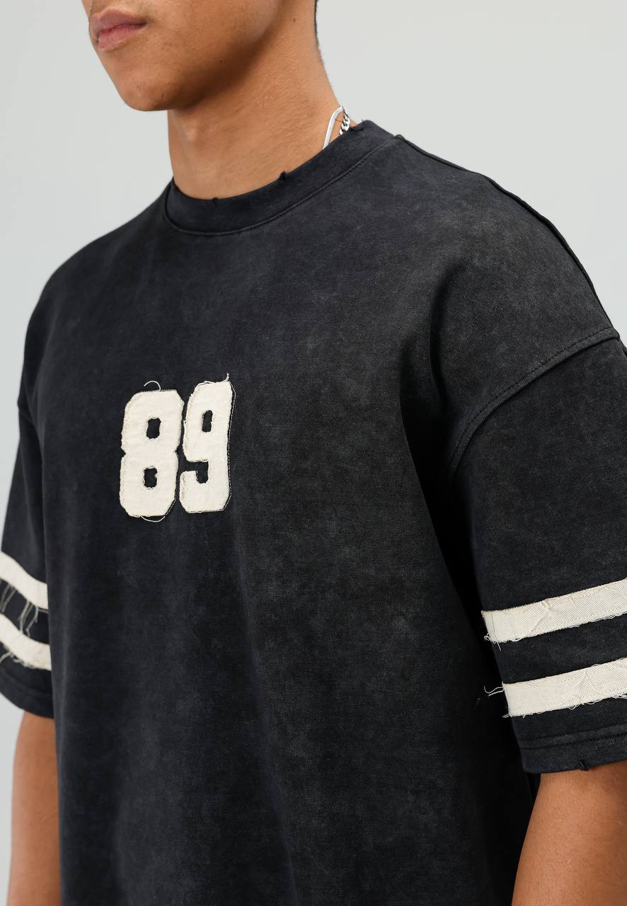 T-SHIRT ES 89 BLACK E71-121