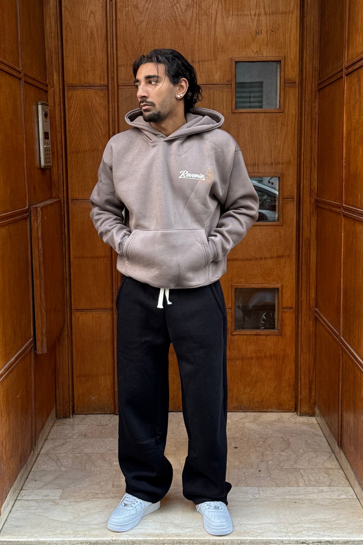 HOODIES REVENIS BROWN BL