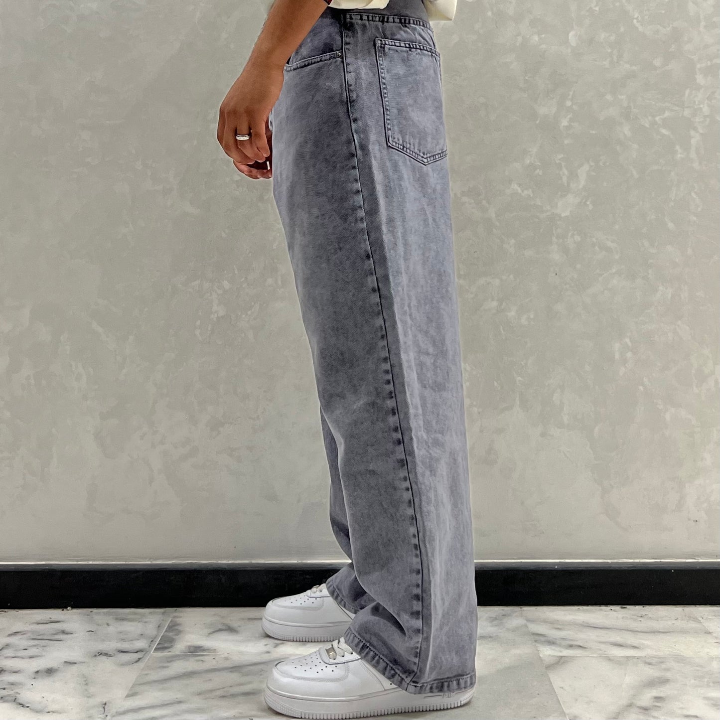BAGGY JEANS PR GRIS