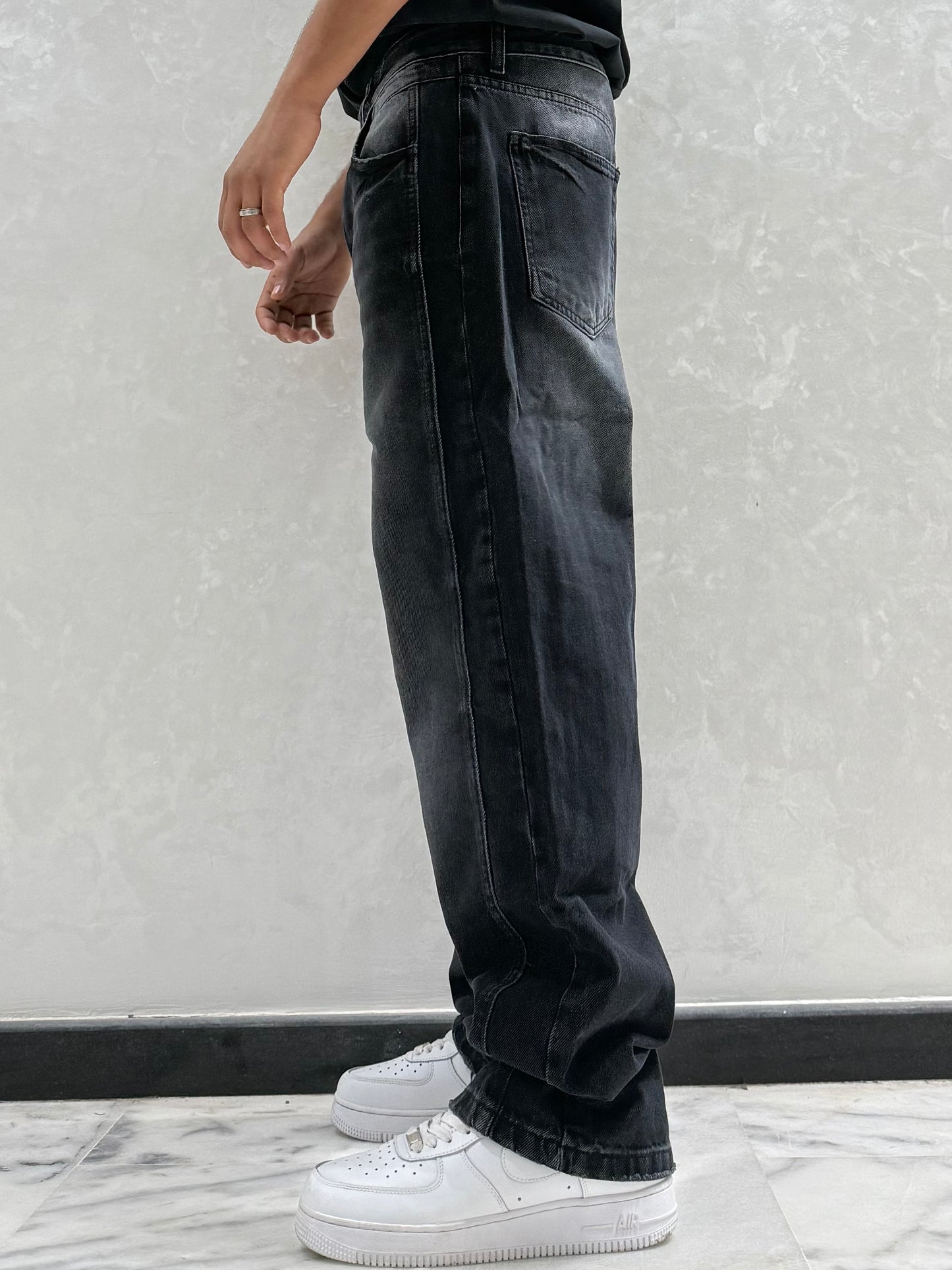 BAGGY JEANS X GRIS NOIR