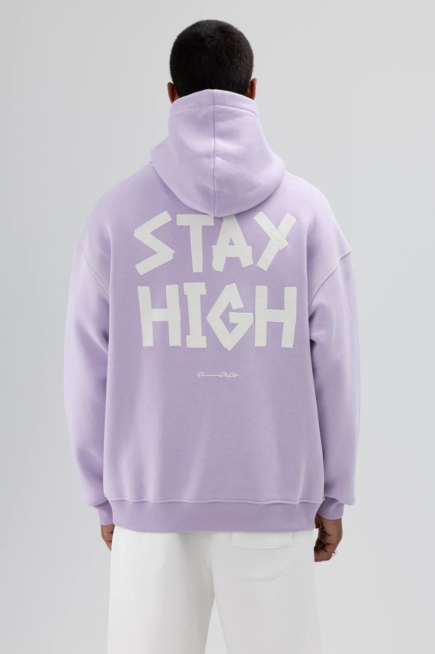HOODIES STAY HIGH PURPLE