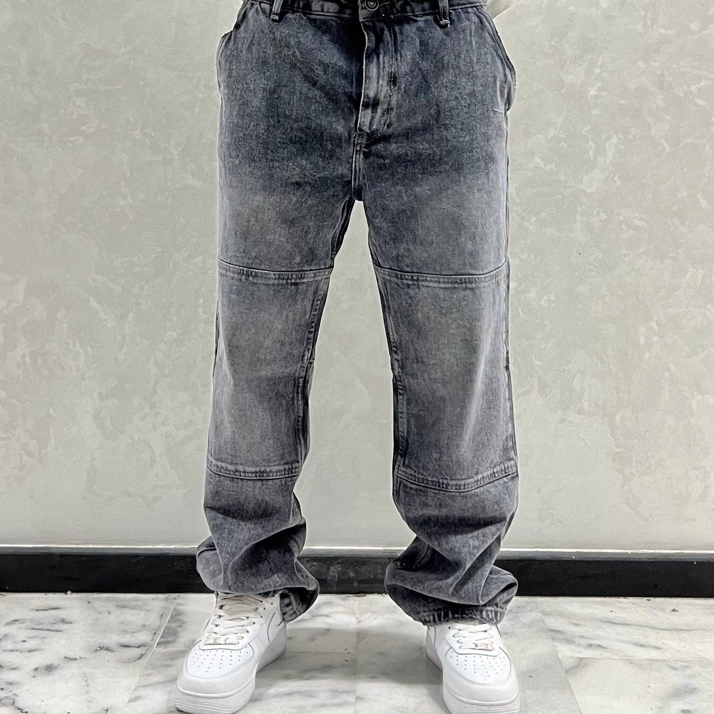 BAGGY JEANS LAVA (GRIS)