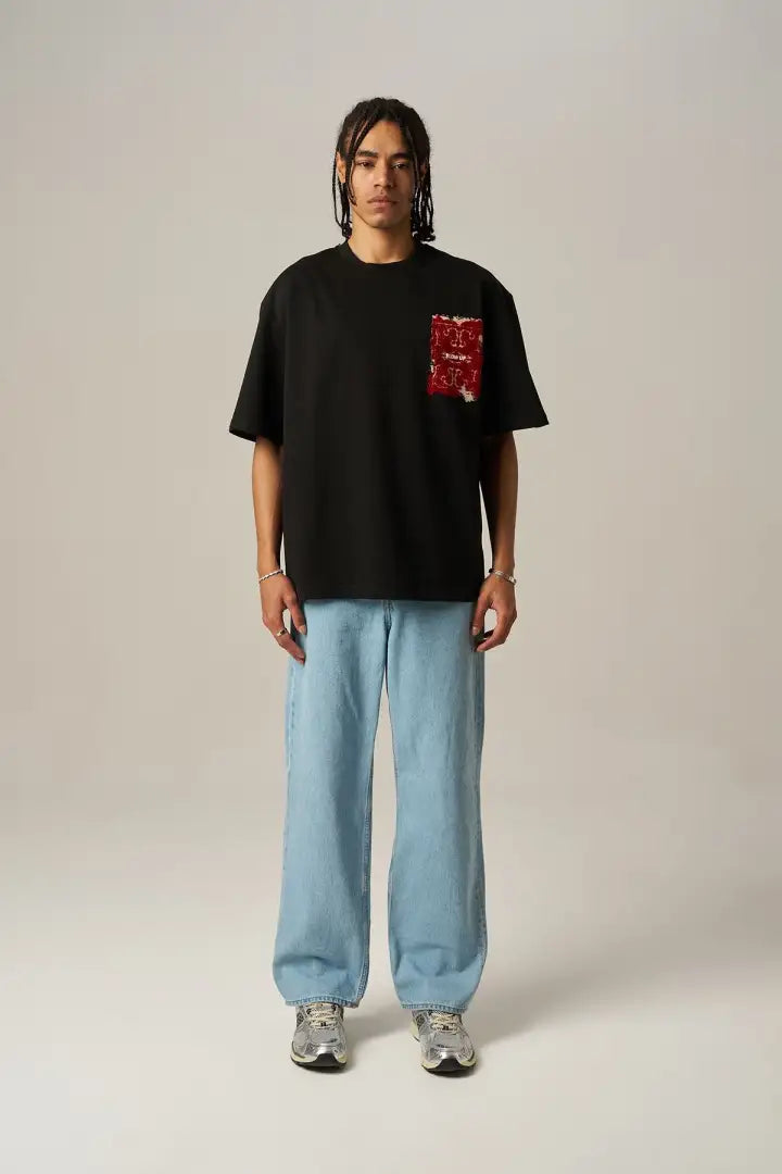 T-SHIRT BU BLACK T-19
