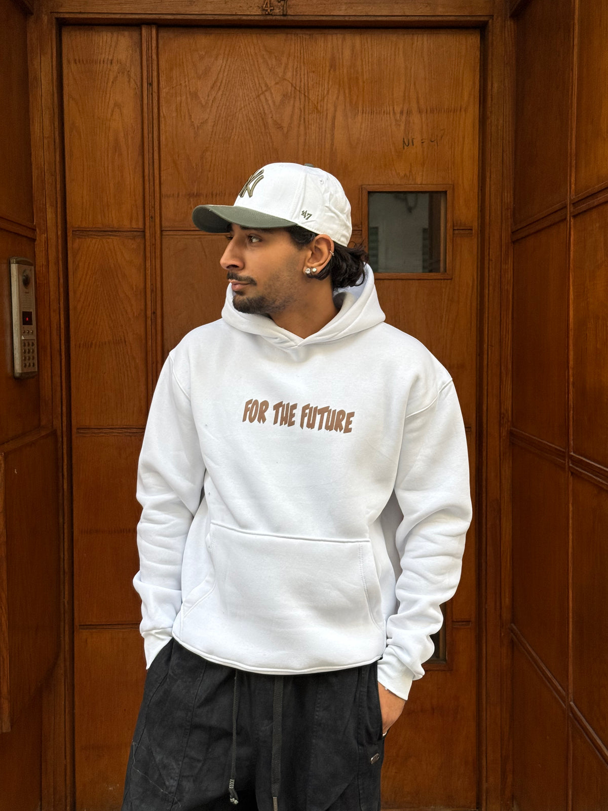 HOODIES ONE STEP WHITE BL