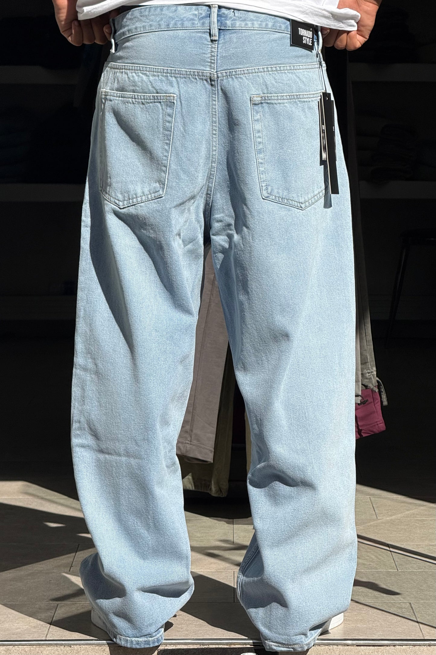 BAGGY JEANS L'INTROUVABLE (DELAVE)