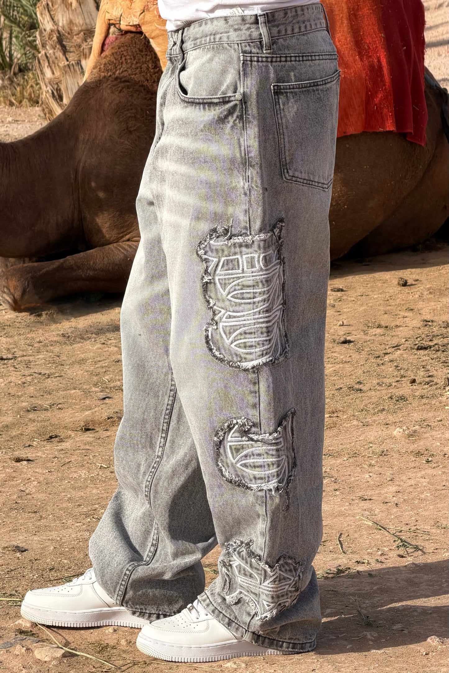 BAGGY JEANS L’INTROUVABLE (GREY)