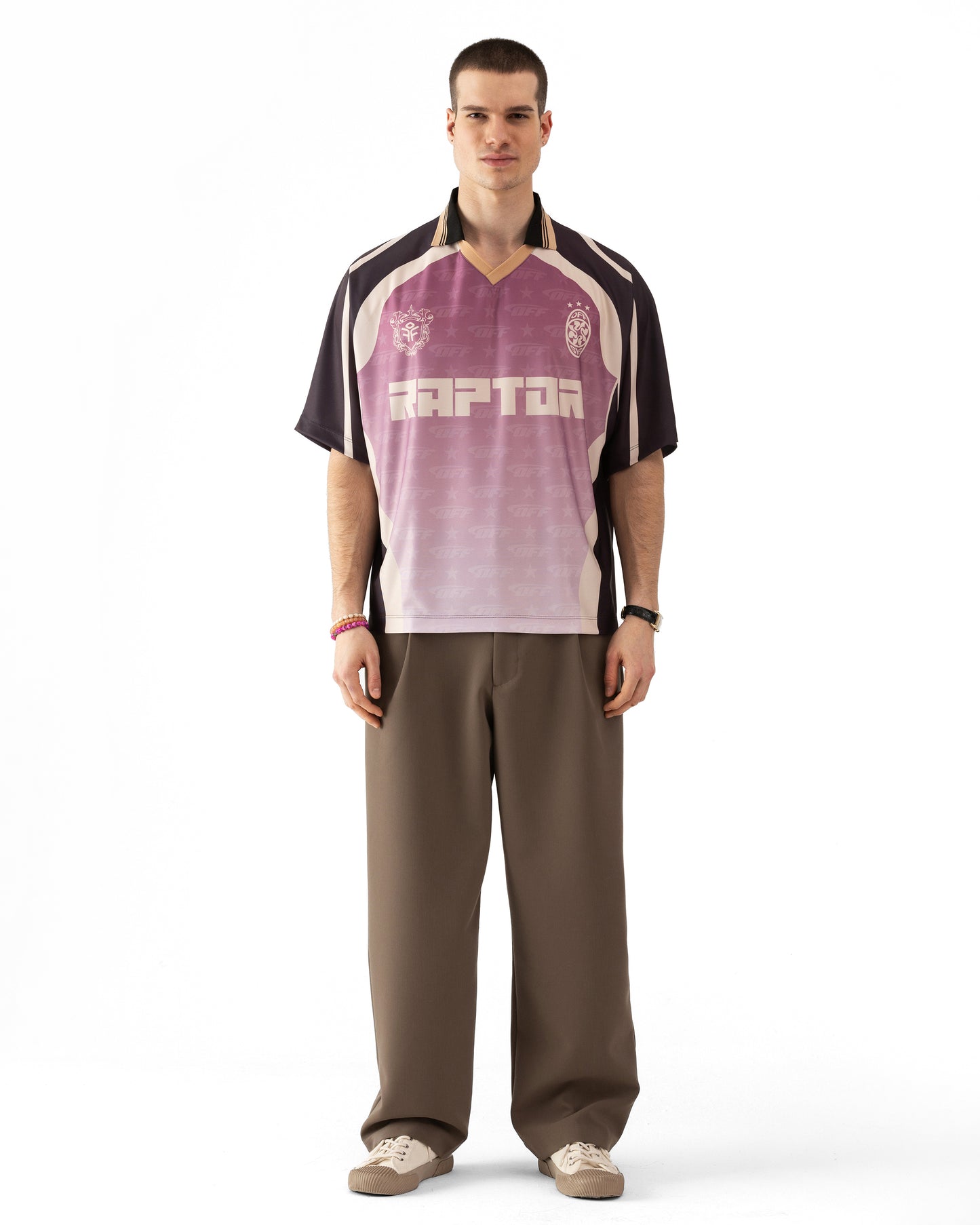 AMERICAN T-SHIRT RAPTOR PURPLE 8891