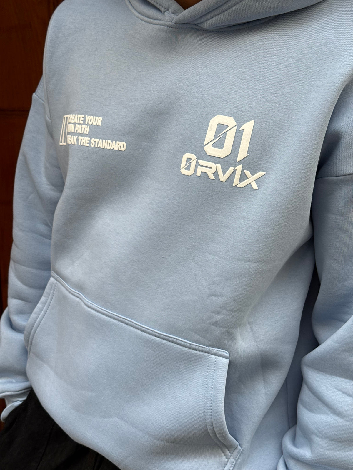 HOODIES ORVIX 01 ICE BLUE OVX