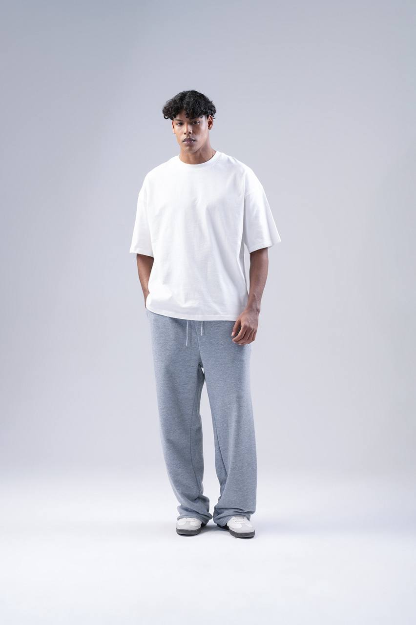 T-SHIRT BASIC OVERSIZE BLANC