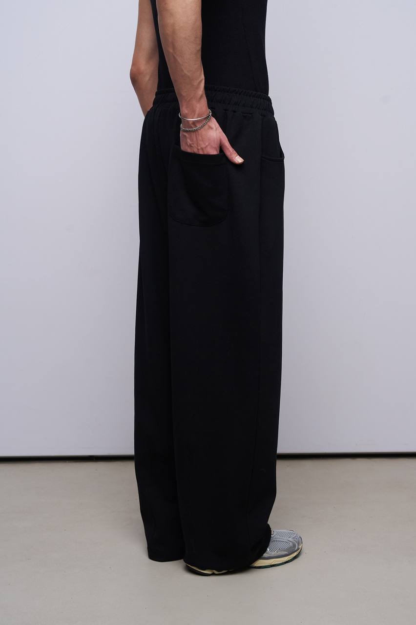 Balloon İnterlock Pants BLACK 40-210