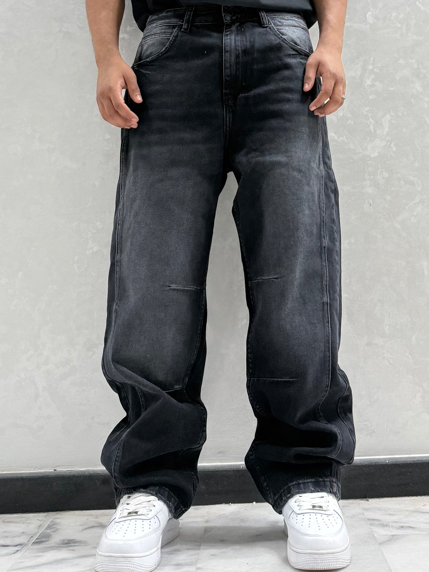 BAGGY JEANS X GRIS NOIR