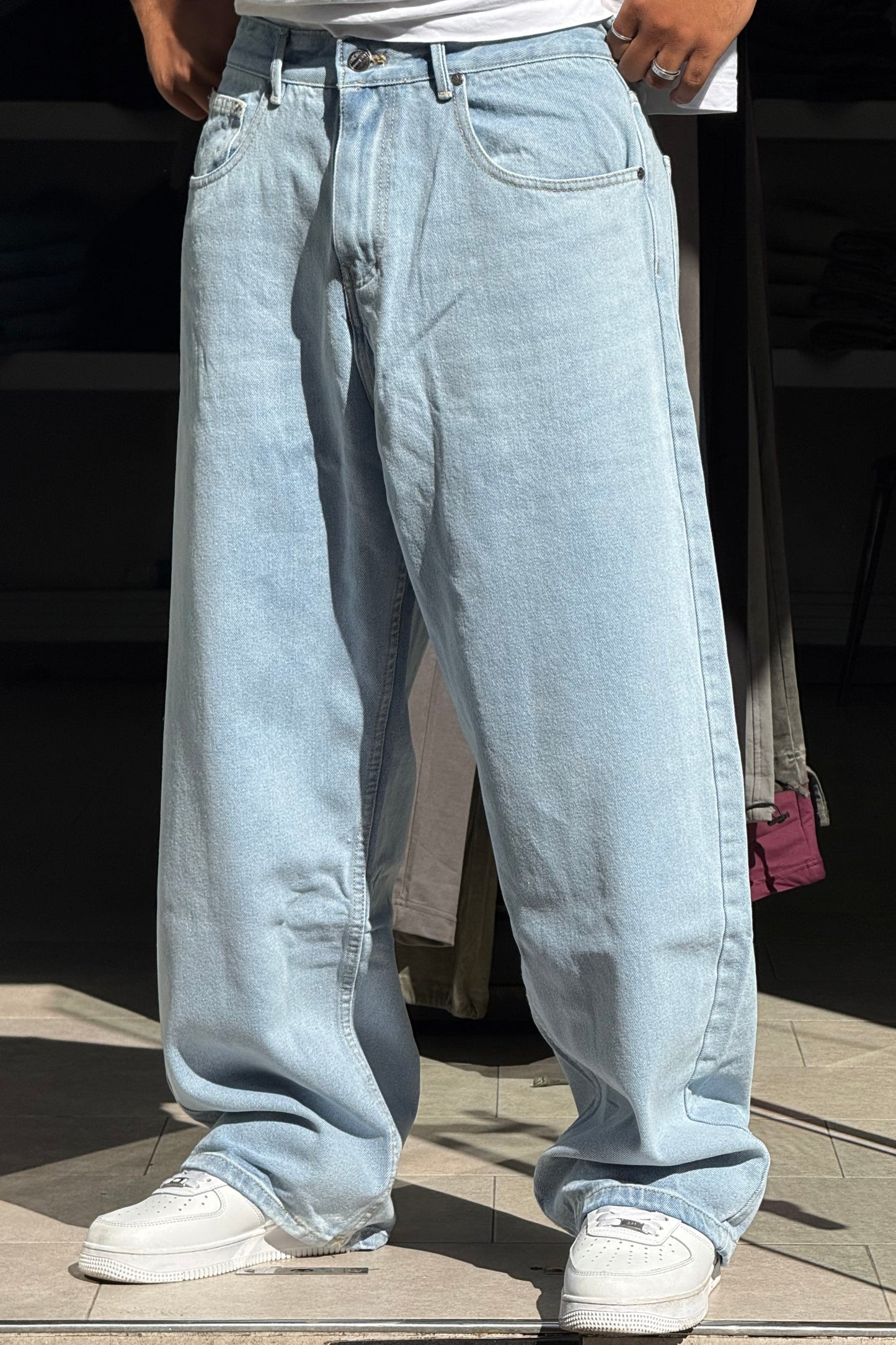 BAGGY JEANS L'INTROUVABLE (DELAVE)