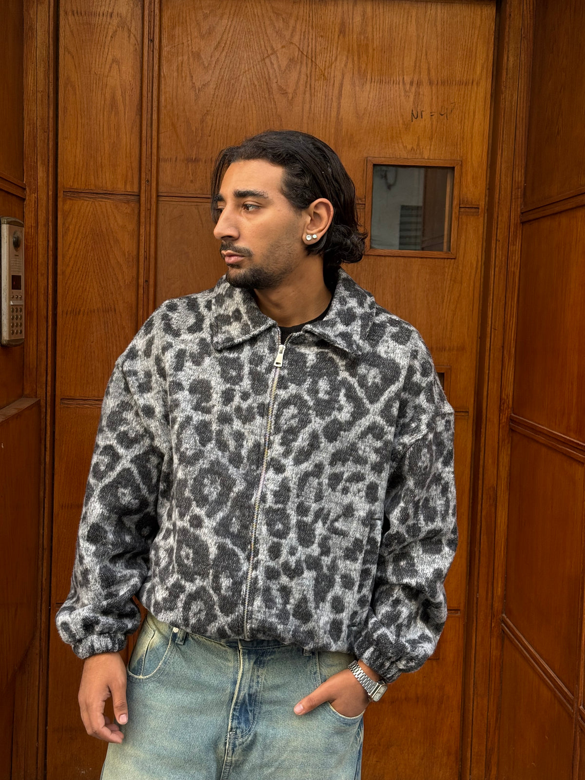 JACKET TIGER GREY PZ