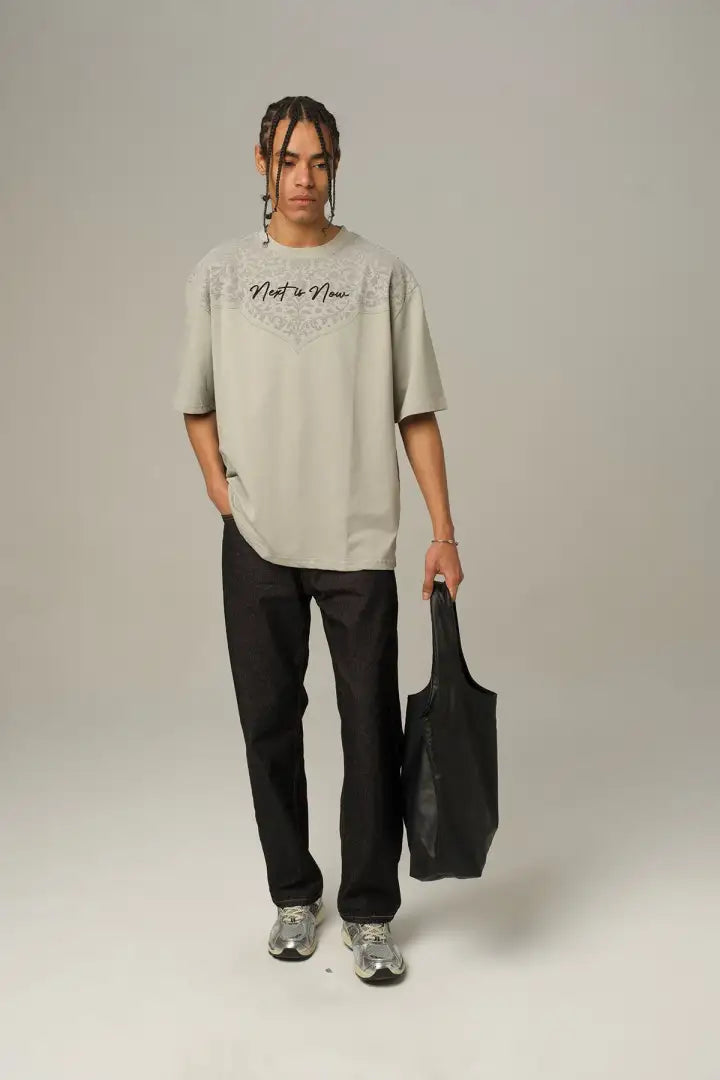 T-SHIRT BU GREY T-43
