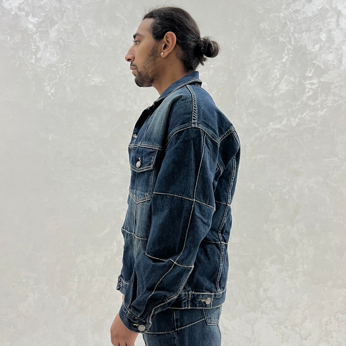Ensemble jeans bleu dirty