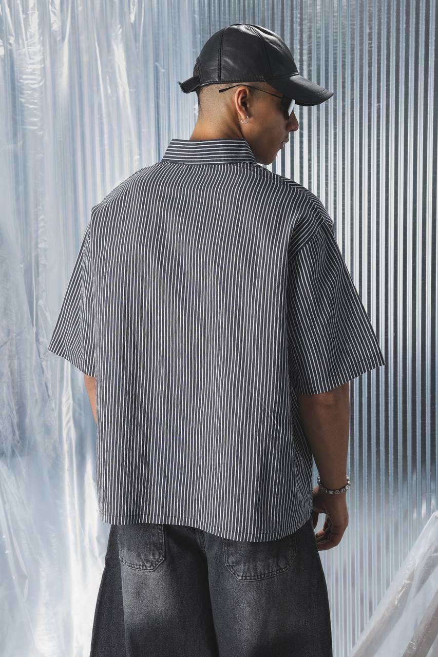 CHEMISE CROP ES GREY E40-63