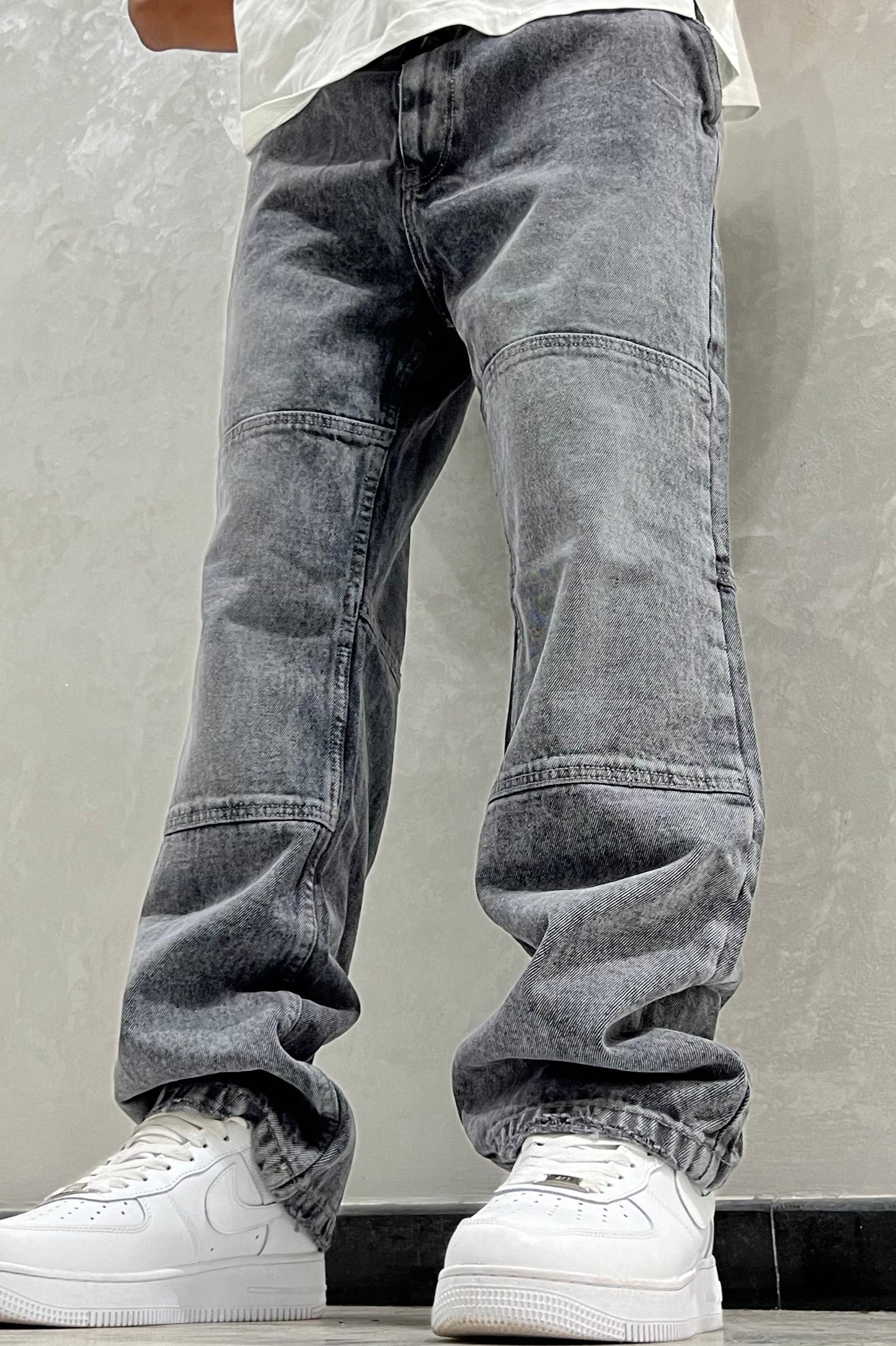 BAGGY JEANS LAVA (GRIS)