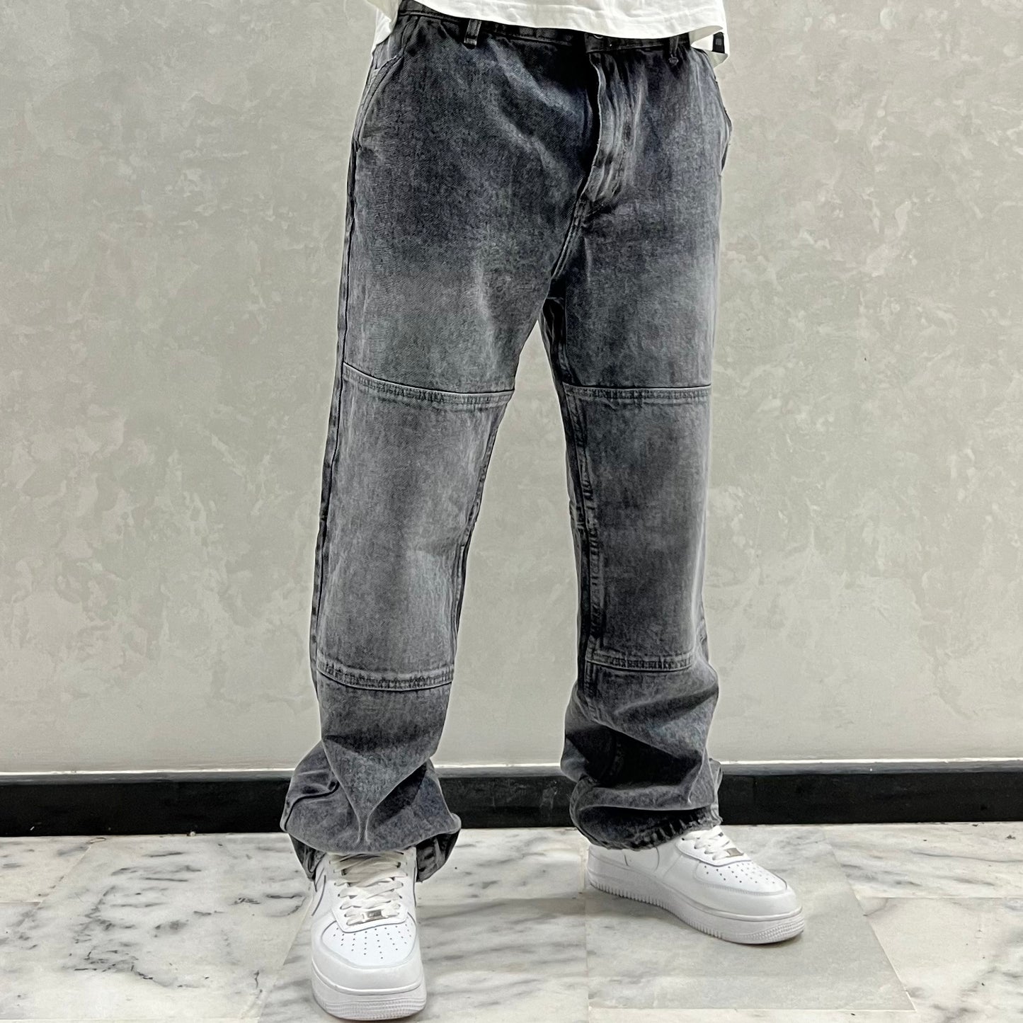 BAGGY JEANS LAVA (GRIS)