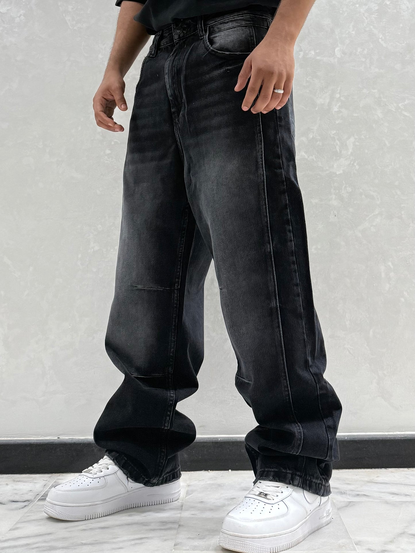 BAGGY JEANS X GRIS NOIR