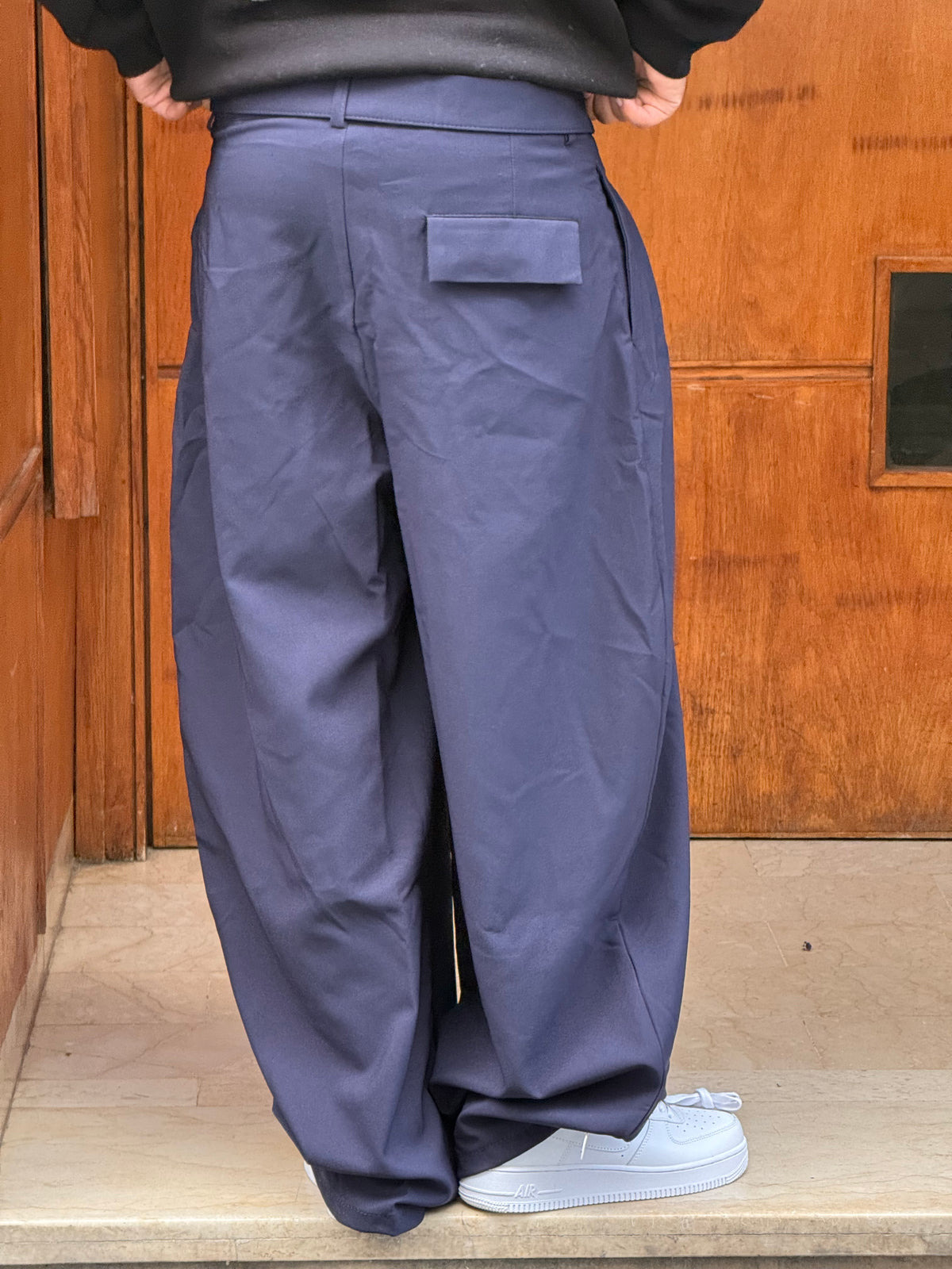 TROUSER PANTS OVERSIZE (BLUE) V80-38