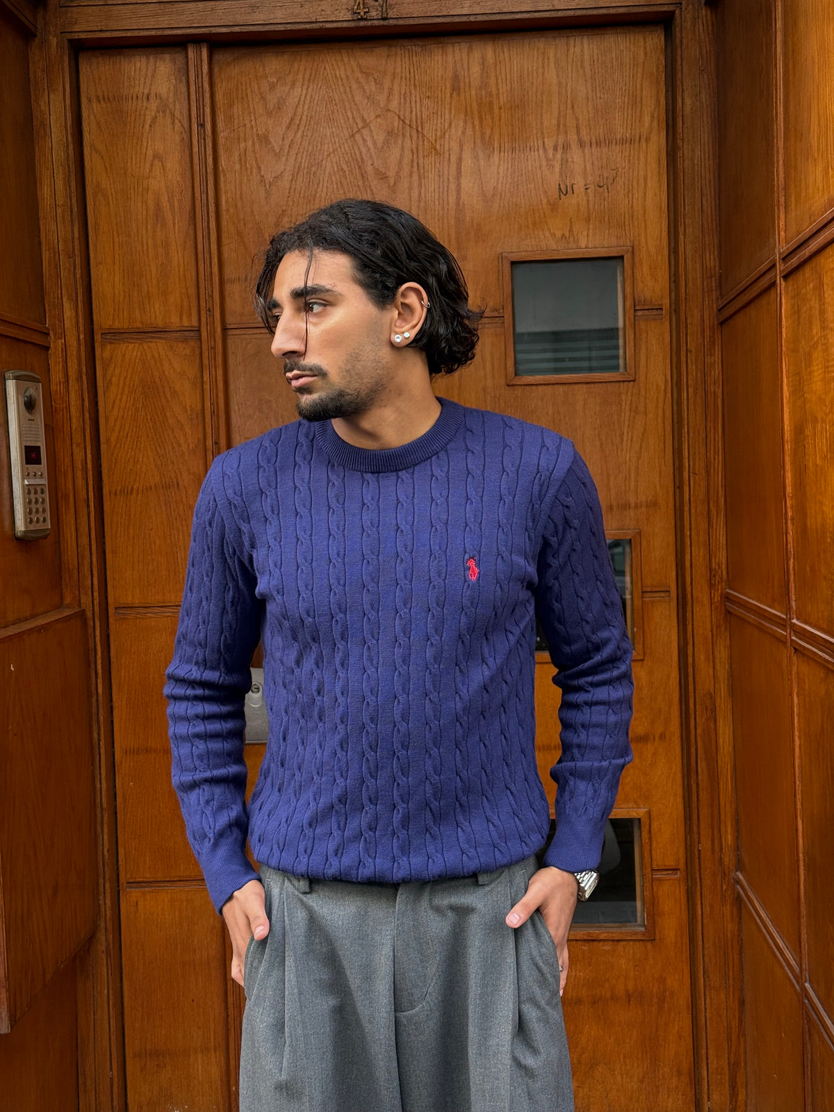 PULL RALPH LAUREN BLUE