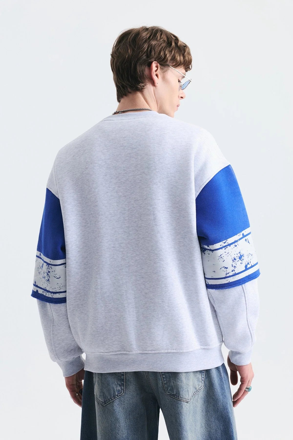 SWEATSHIRT BORN GREY VM V70-237