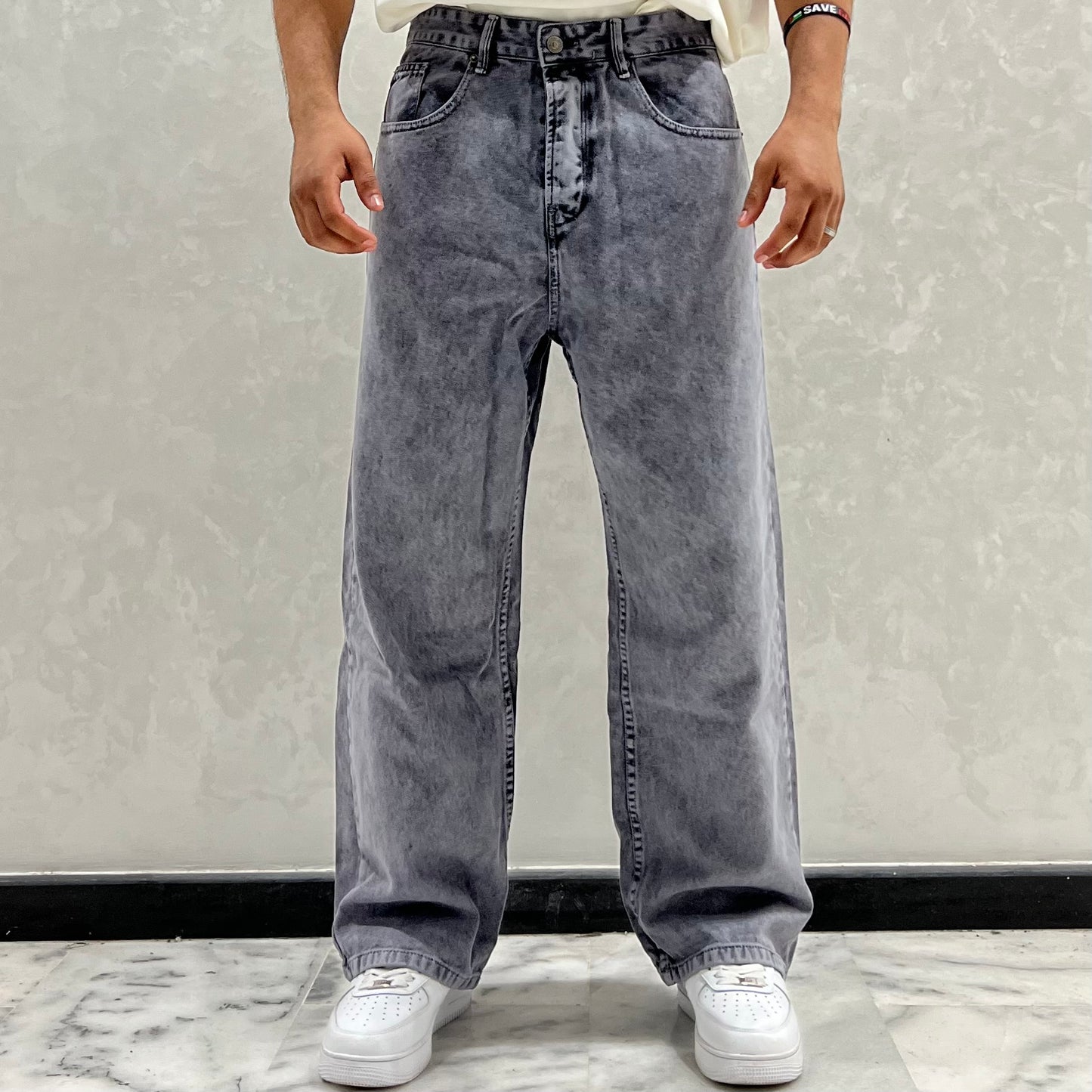 BAGGY JEANS PR GRIS