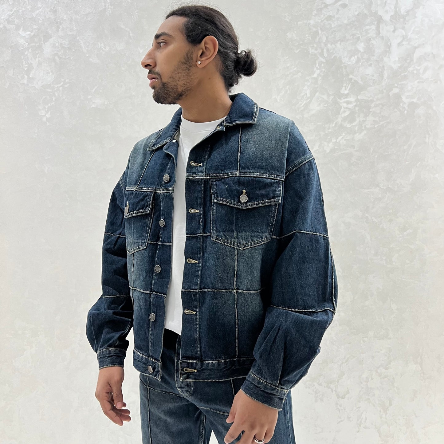 Ensemble jeans bleu dirty