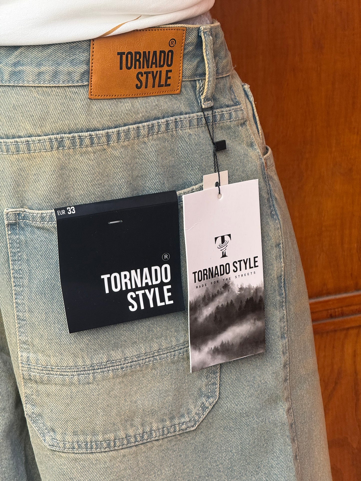 BAGGY JORTS TORNADO STYLE (DIRTY VERT)