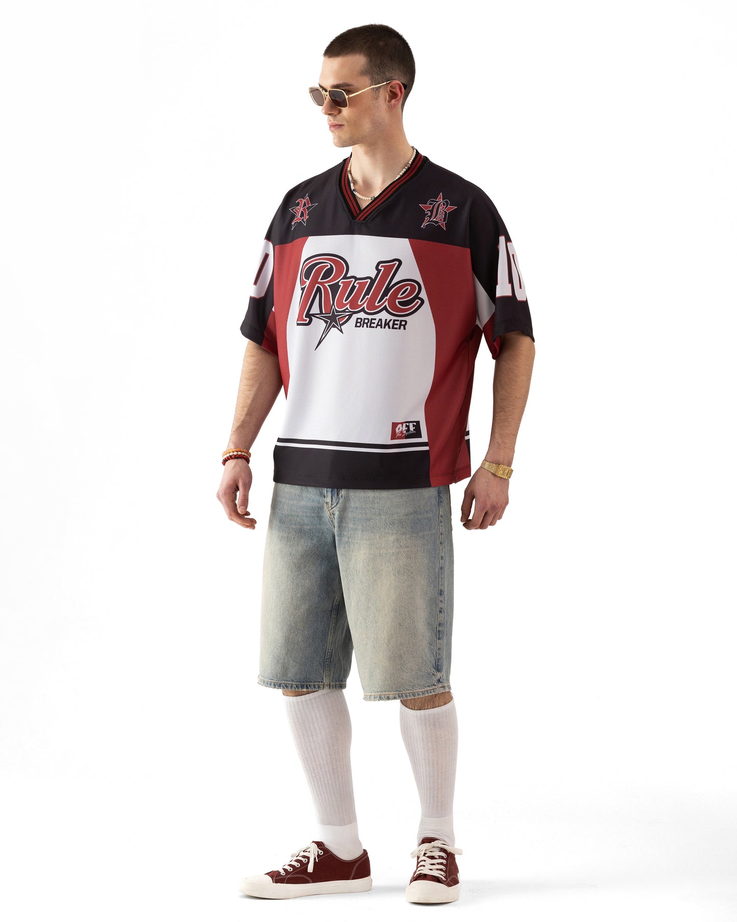 AMERICAN T-SHIRT RULE RED 8859