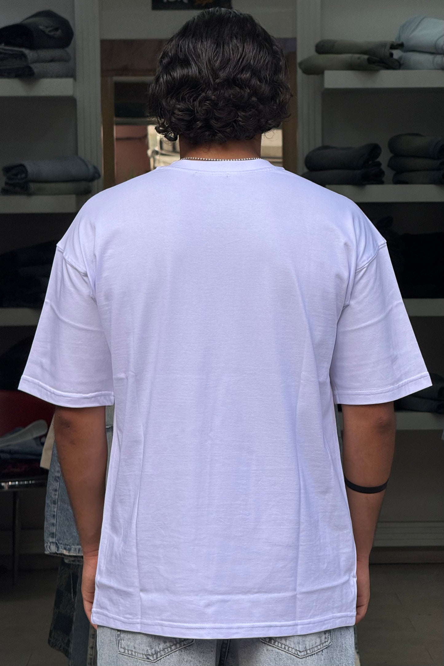 T-SHIRT OVERSIZE BLANC