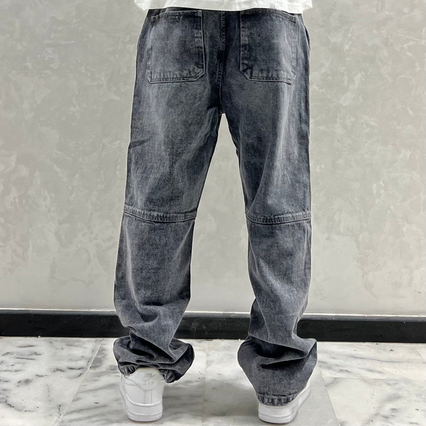BAGGY JEANS LAVA (GRIS)