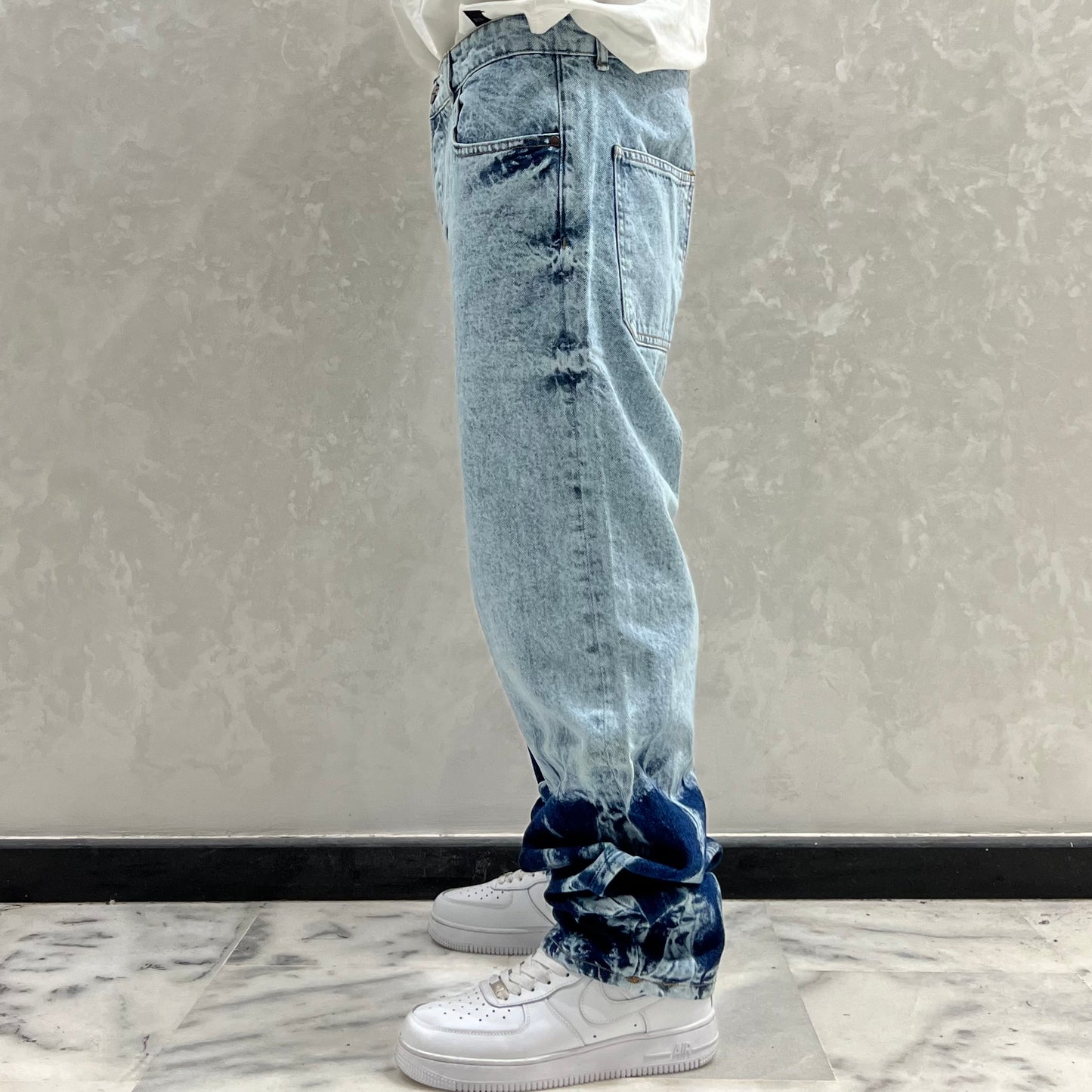 BAGGY JEANS BI (FIRE) delave