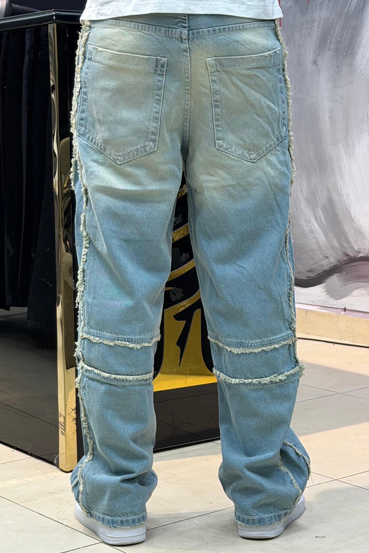 BAGGY JEANS STORM V4 DIRTY CLAIR