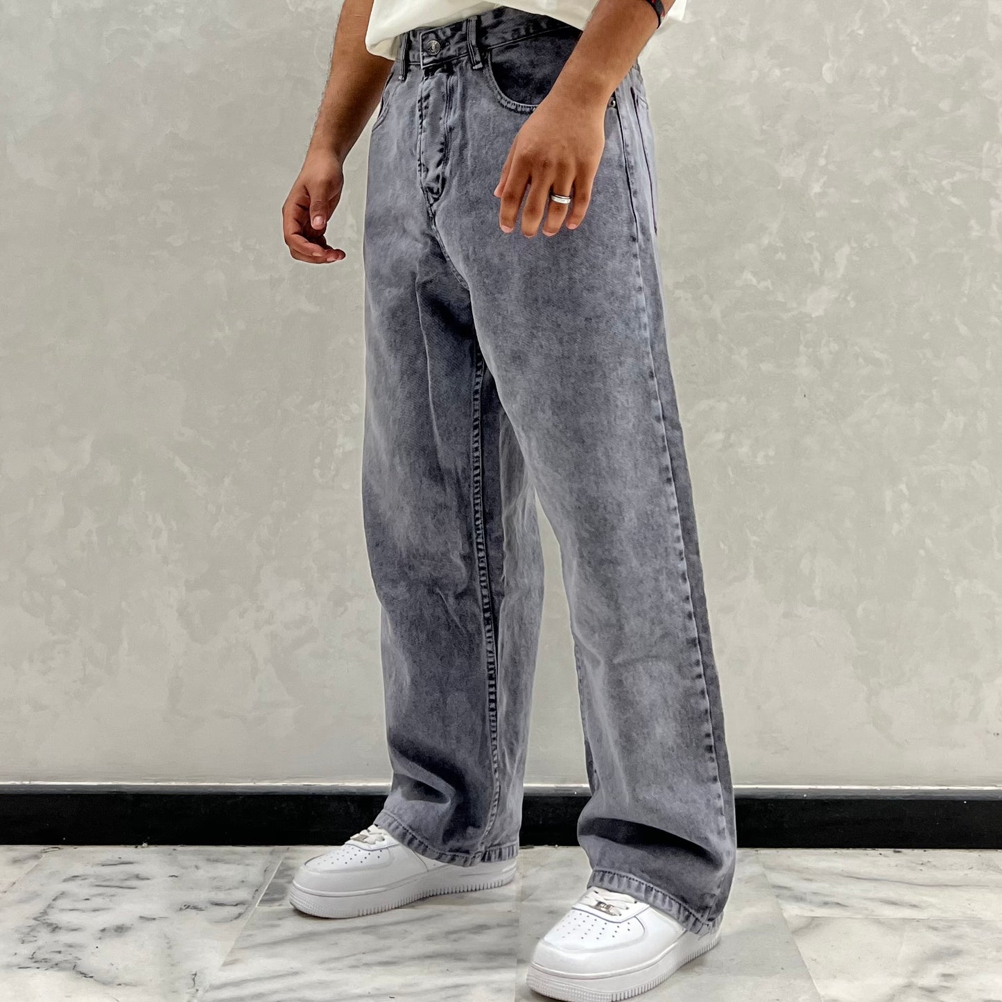 BAGGY JEANS PR GRIS