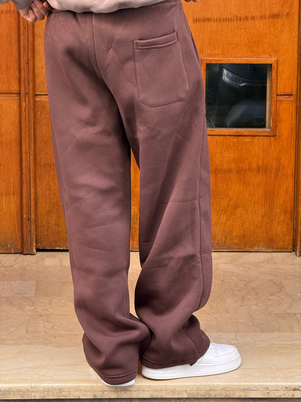 SWEATPANT OVERSIZE BROWN OVX