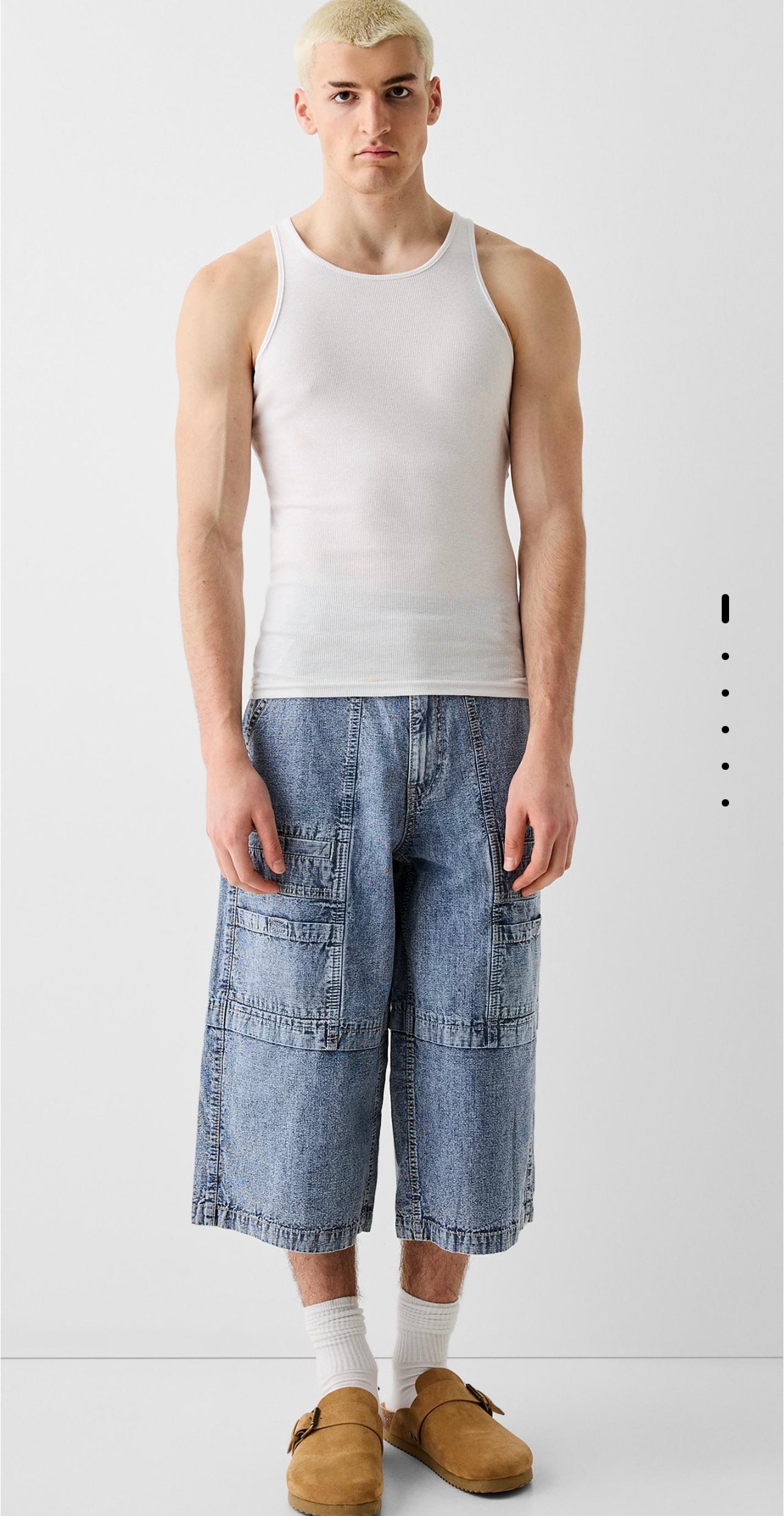 CARGO BERMUDA JORTS BERSHKA