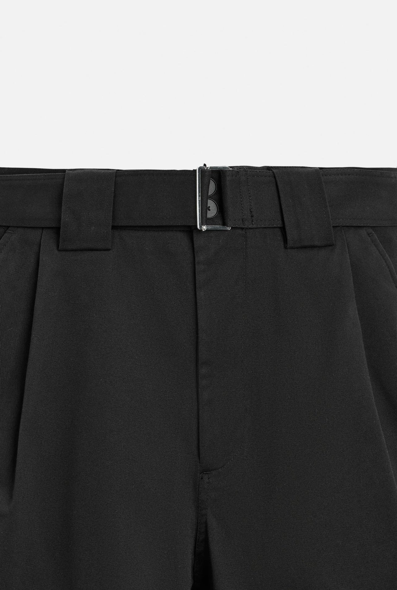 DETACHABLE BELTED TROUSERS (ZARA)