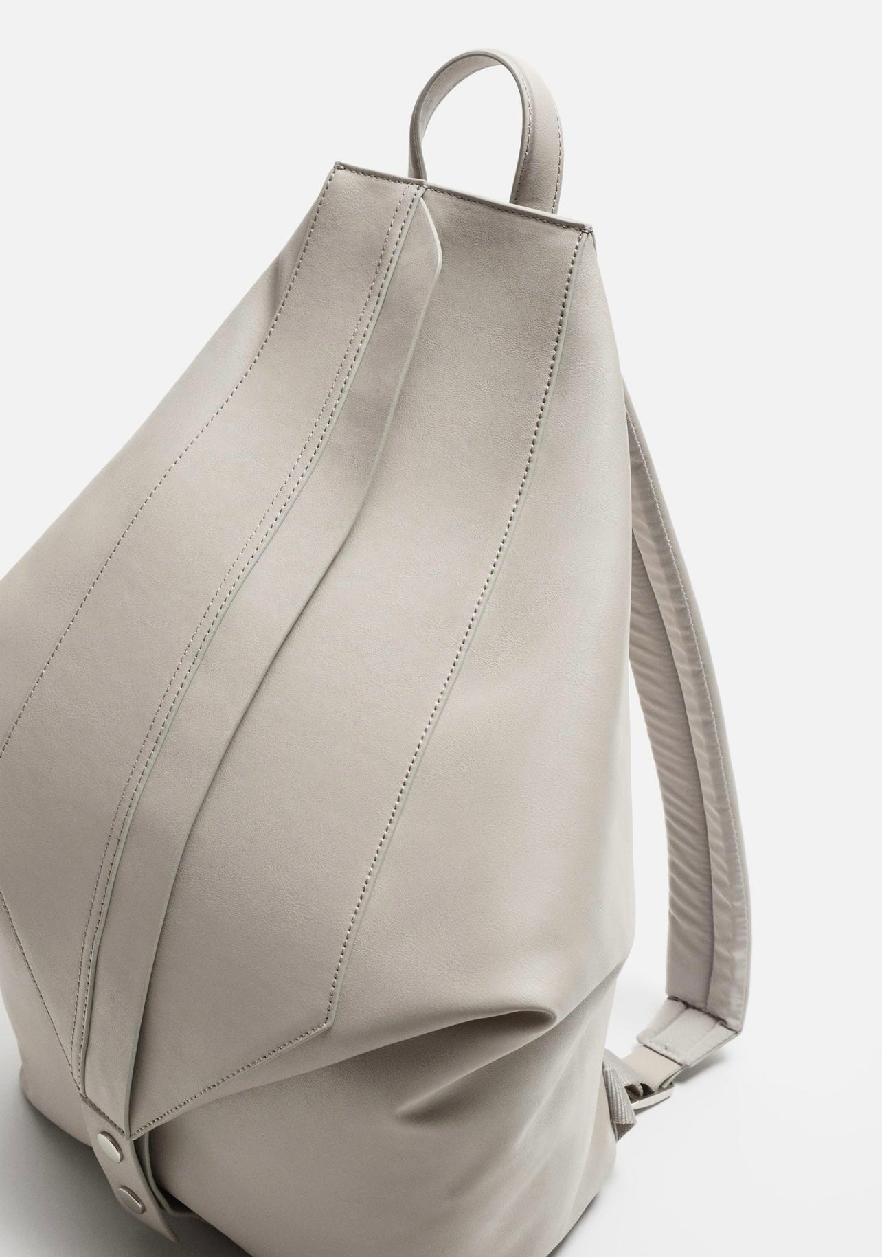 BACKPACK GEOMETRIC ZARA BEIGE