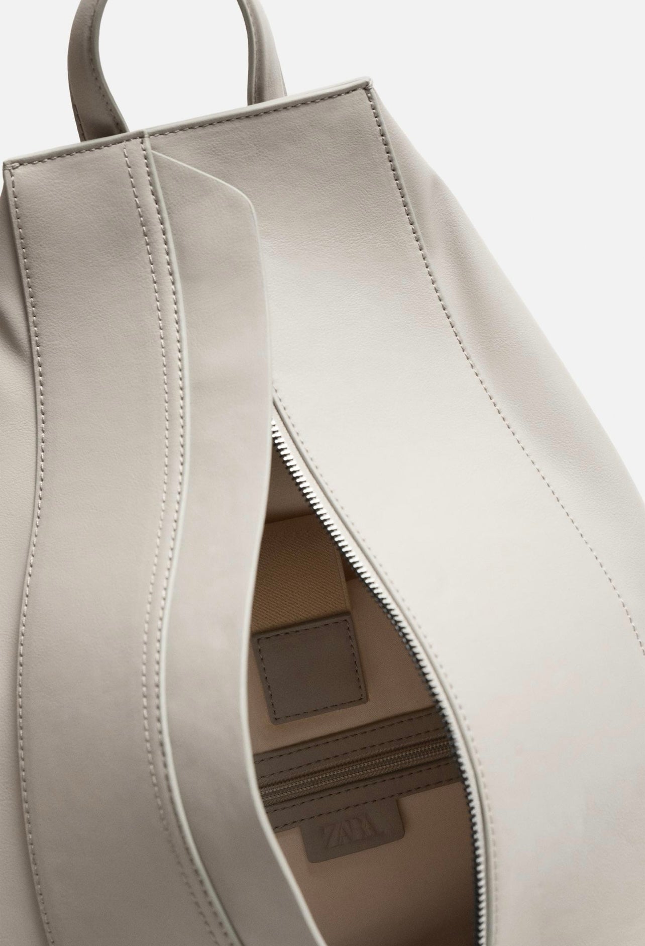 BACKPACK GEOMETRIC ZARA BEIGE