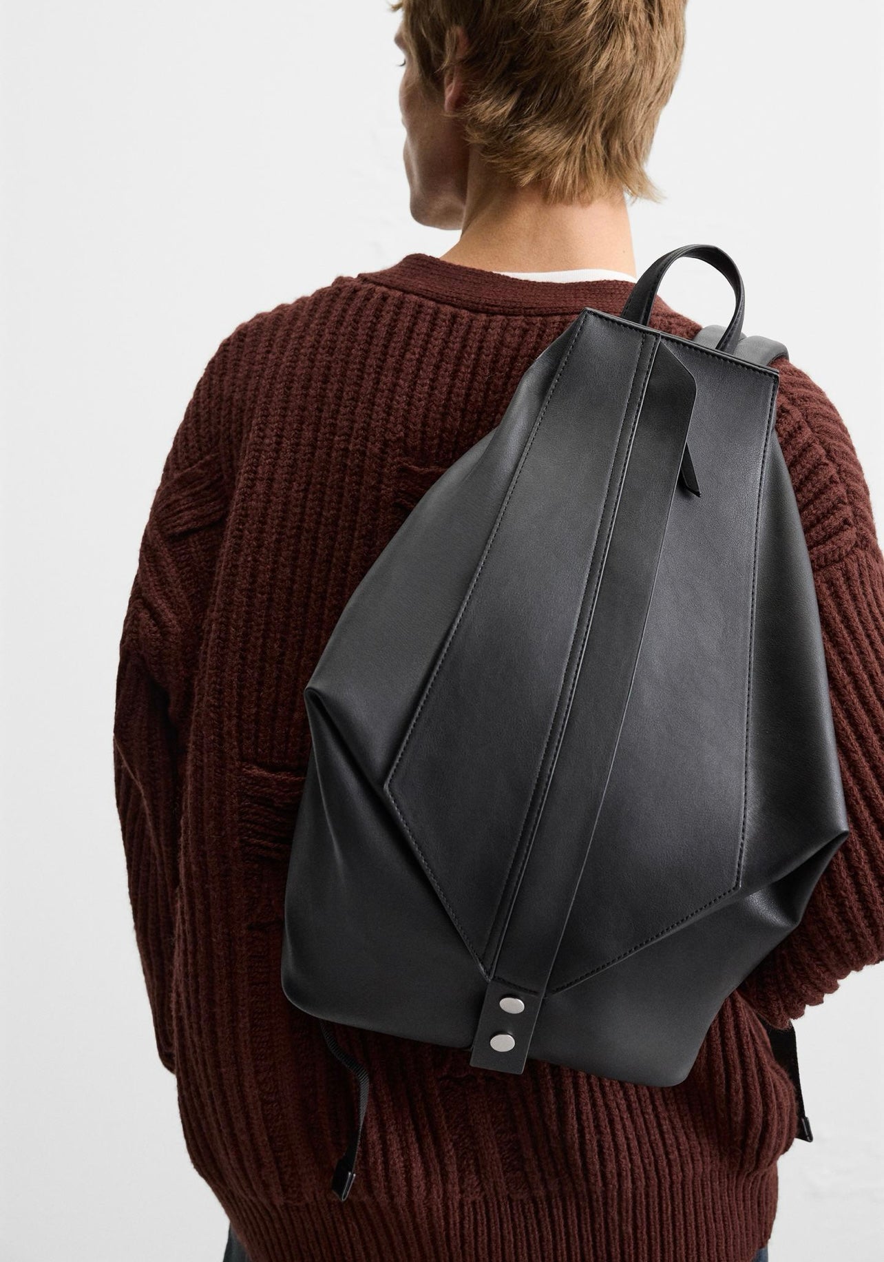 BACKPACK GEOMETRIC ZARA NOIR