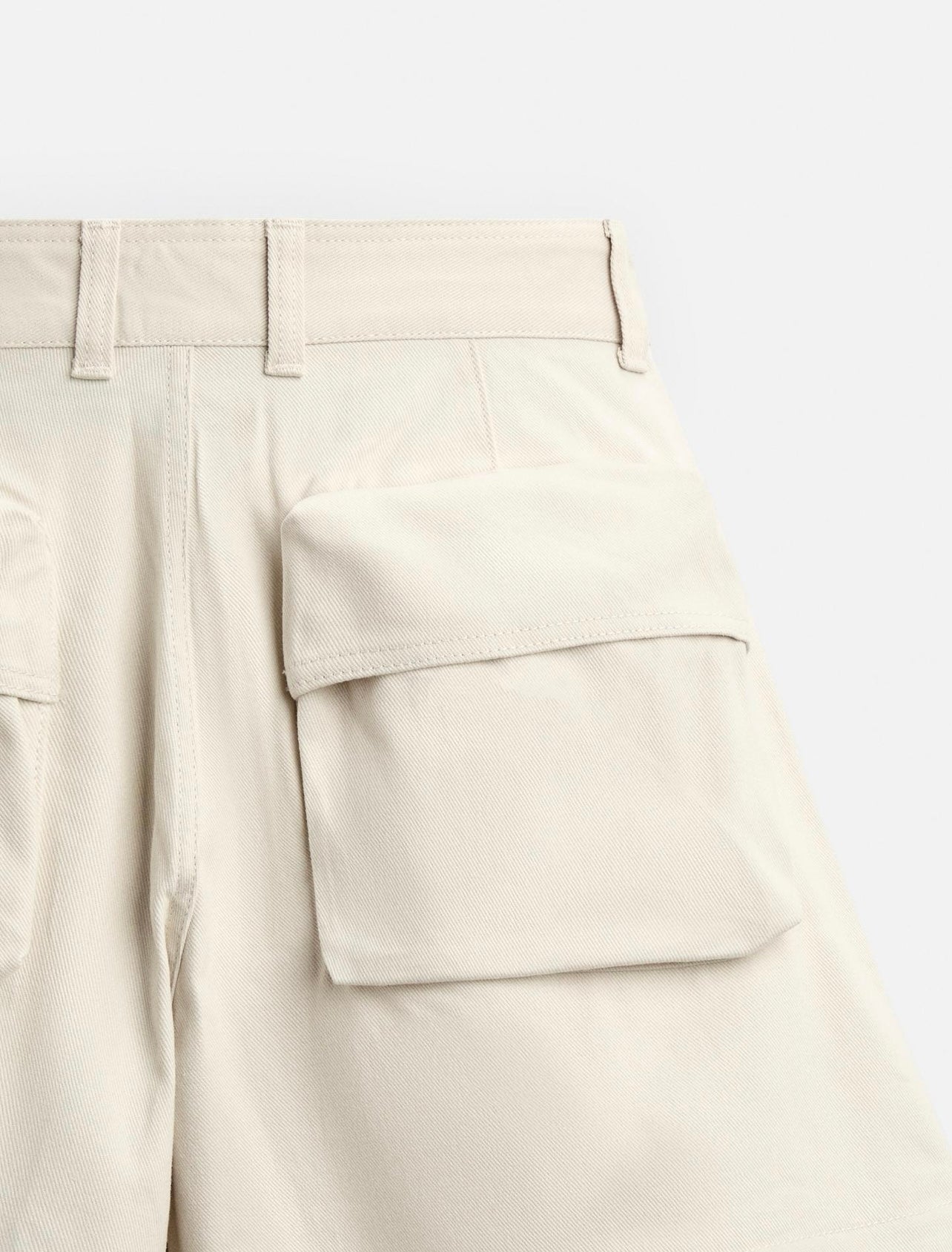 DETACHABLE CARGO BERMUDA SHORTS ZARA