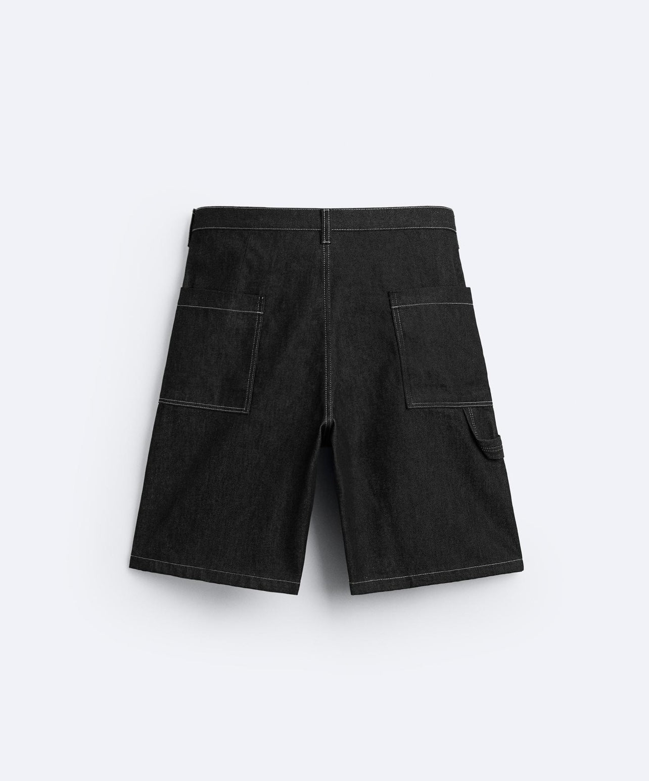 CARPENTER BERMUDA SHORTS WHITH POCKET ZARA